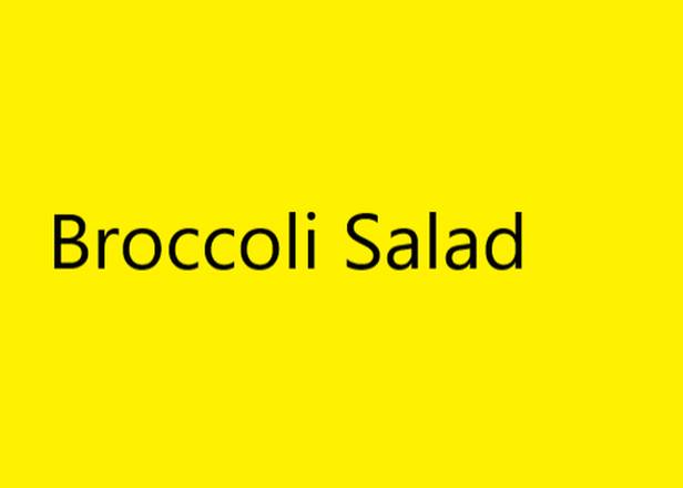 Order Broccoli Salad food online from Dickey Barbecue Pit store, Arlington on bringmethat.com