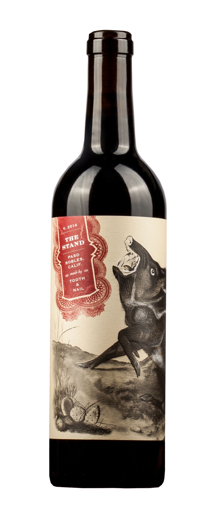 Order BTL Tooth & Nail 'The Stand' Syrah, Paso Robles food online from Wood & Salt Tavern store, Long Beach on bringmethat.com