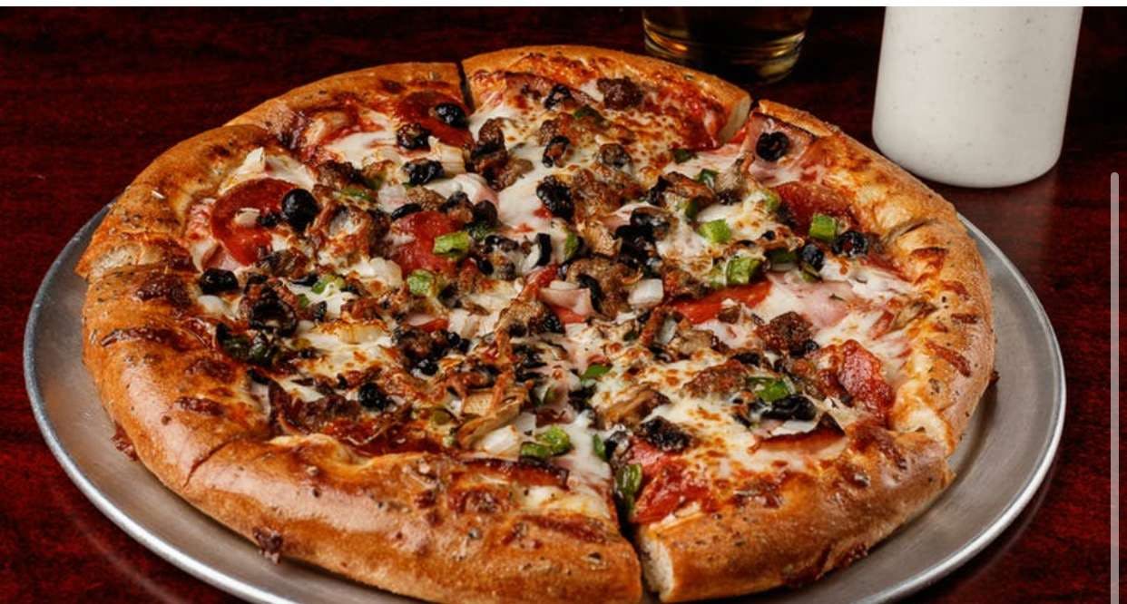 Order Supreme Pizza - Personal 8" food online from Wings Pizza N Things store, Temple on bringmethat.com