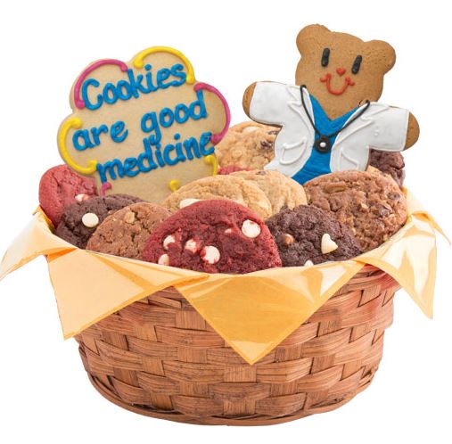 Order W264. Cookies are Good Medicine Basket food online from Cookies By Design store, Glenview on bringmethat.com