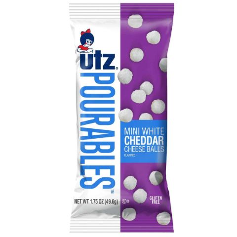 Order Utz Mini White Cheddar Cheese Balls 1.75oz food online from 7-Eleven store, Chesapeake on bringmethat.com