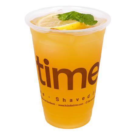 Order Peach Lemonade Mojito Iced Tea food online from Boba Time store, Rolling Hills Estate on bringmethat.com