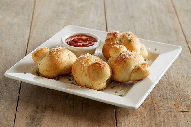 Order Garlic Parmesan Knots food online from BJ's Restaurant & Brewhouse store, Hagerstown on bringmethat.com