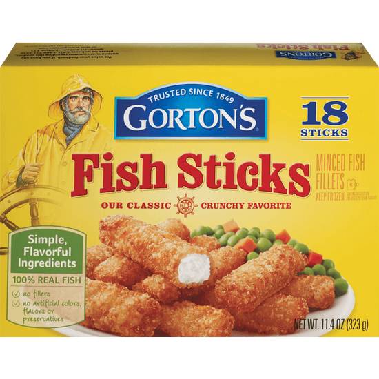 Order Gorton's Frozen Fish Sticks 18 Count food online from CVS store, SAN ANTONIO on bringmethat.com