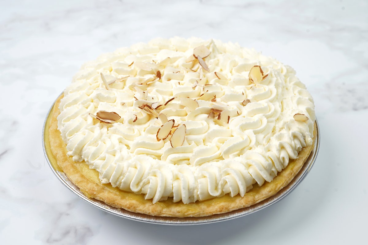 Order Banana Cream food online from Polly's Pies Restaurant & Bakery store, Norco on bringmethat.com