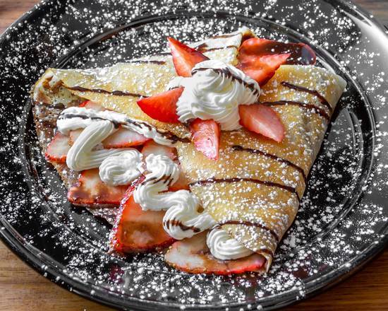 Order Strawberry & Cream food online from Cafe Crepes Square store, Suwanee on bringmethat.com