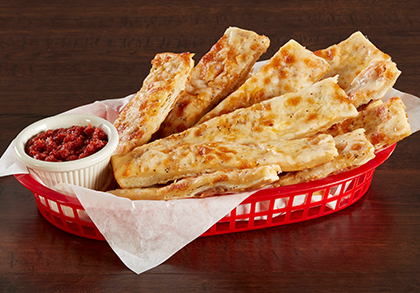 Order Garlic Sticks with Cheese food online from Mountain Mike's Pizza store, El Cerrito on bringmethat.com