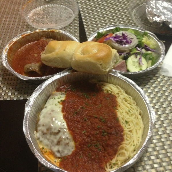 Order Veal Cutlet Parmigiana food online from Napoli Pizza & Pasta - Beechnut St. store, Houston on bringmethat.com