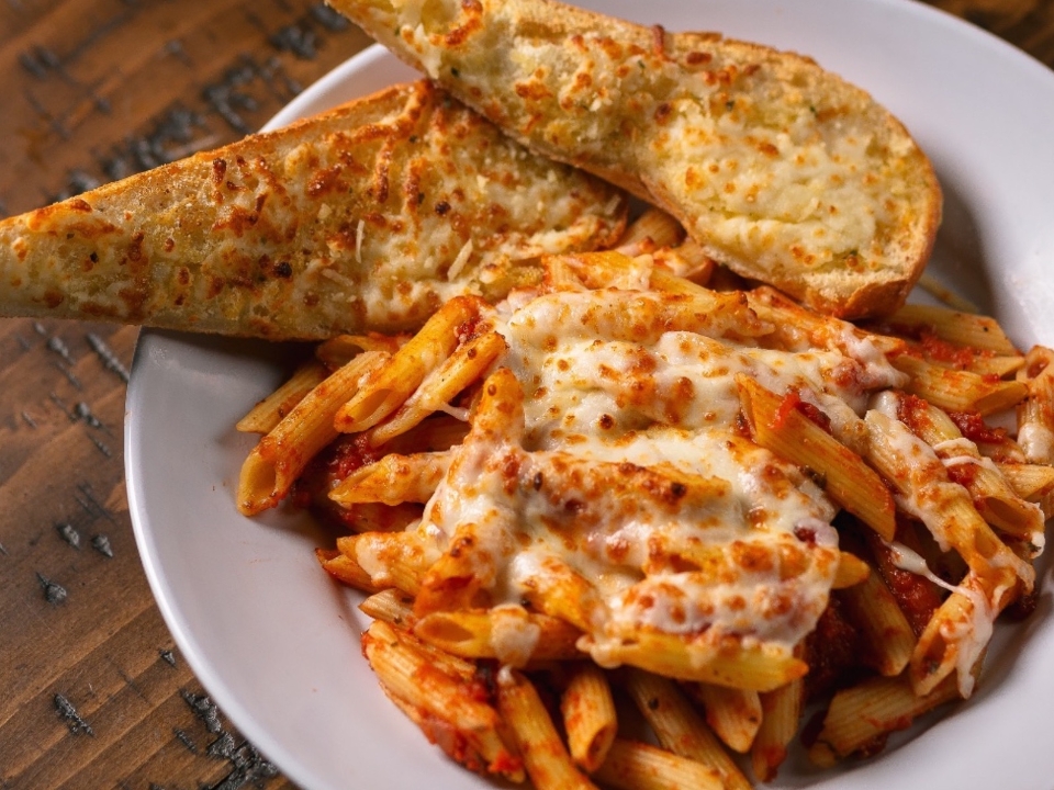 Order Baked Ziti Pasta food online from Palio Pizza Cafe store, Allen on bringmethat.com