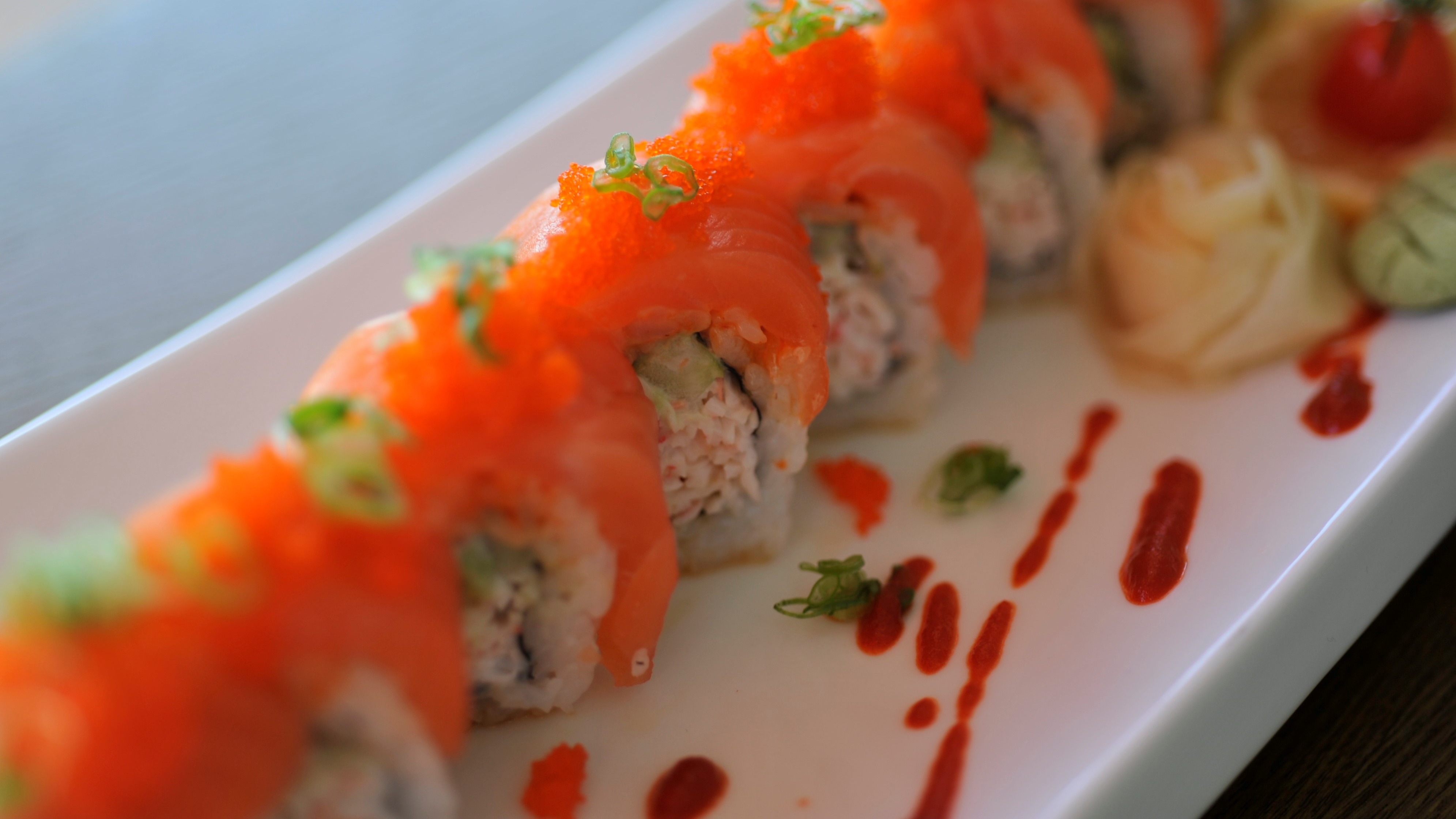 Order All About Salmon Roll food online from All About Cha store, Edmond on bringmethat.com