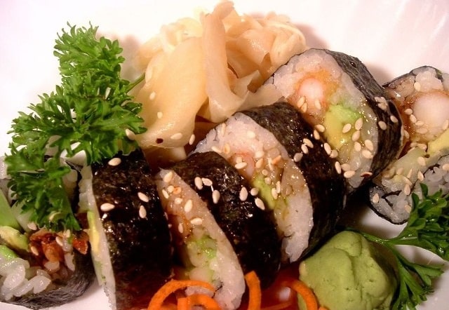 Order Shrimp Tempura Roll food online from Kobe store, Ogden on bringmethat.com