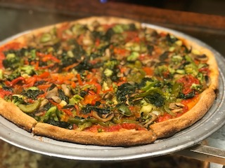Order Vegan Vegetable Pizza food online from Da Nonna Rosa store, Brooklyn on bringmethat.com
