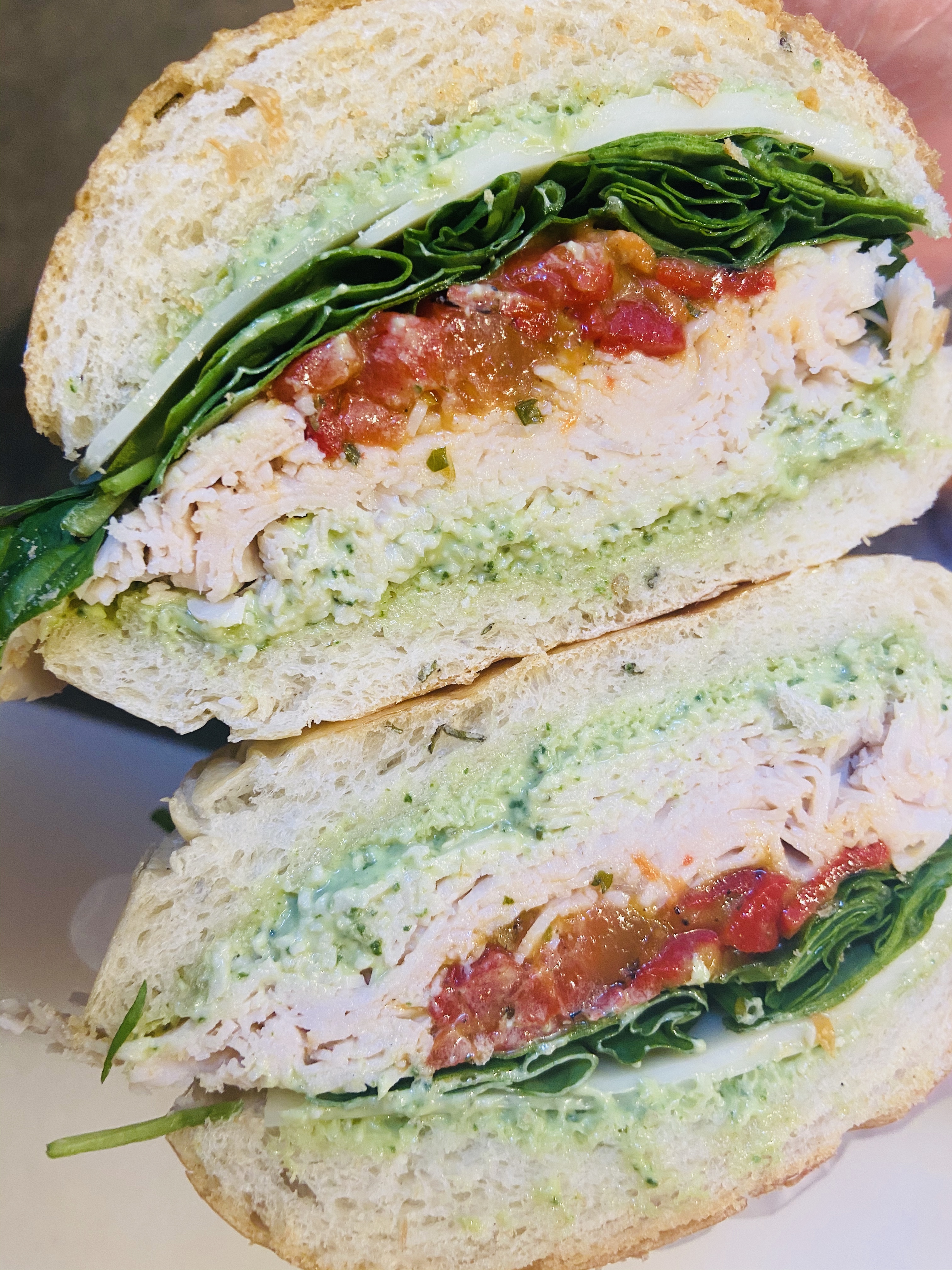 Order Smoked Turkey Sandwich food online from Rosina Gourmet store, Baltimore on bringmethat.com