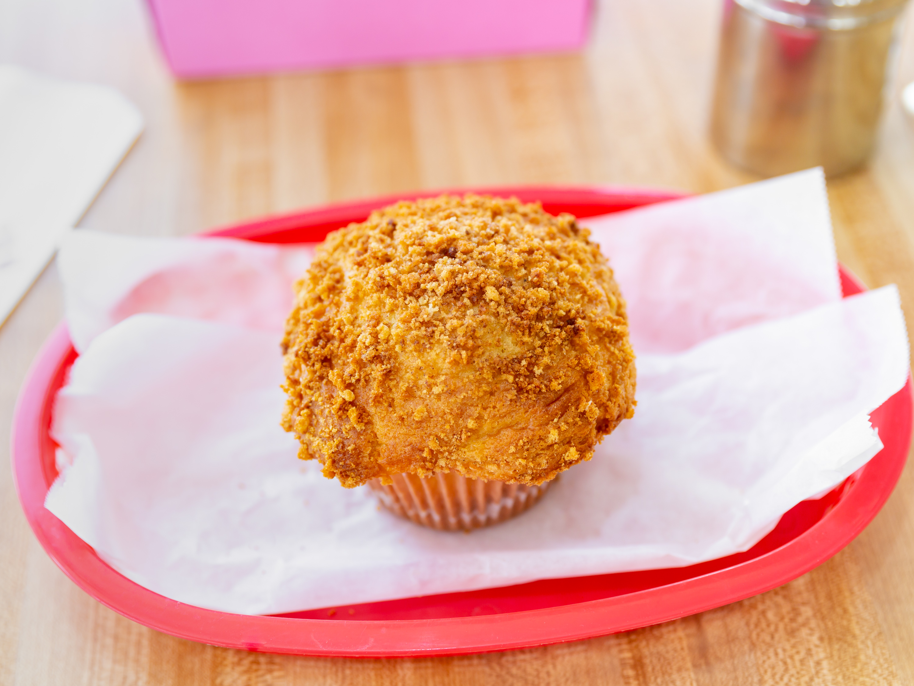 Order Cinnamon Crumb Muffin food online from Best Donuts store, Los Angeles on bringmethat.com