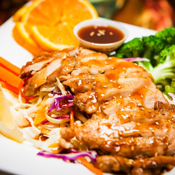 Order 82. Teriyaki Chicken food online from Top Thai Cuisine store, Reseda on bringmethat.com
