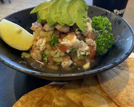 Order Fish Ceviche food online from The Galley Fish Tacos store, Apple Valley on bringmethat.com