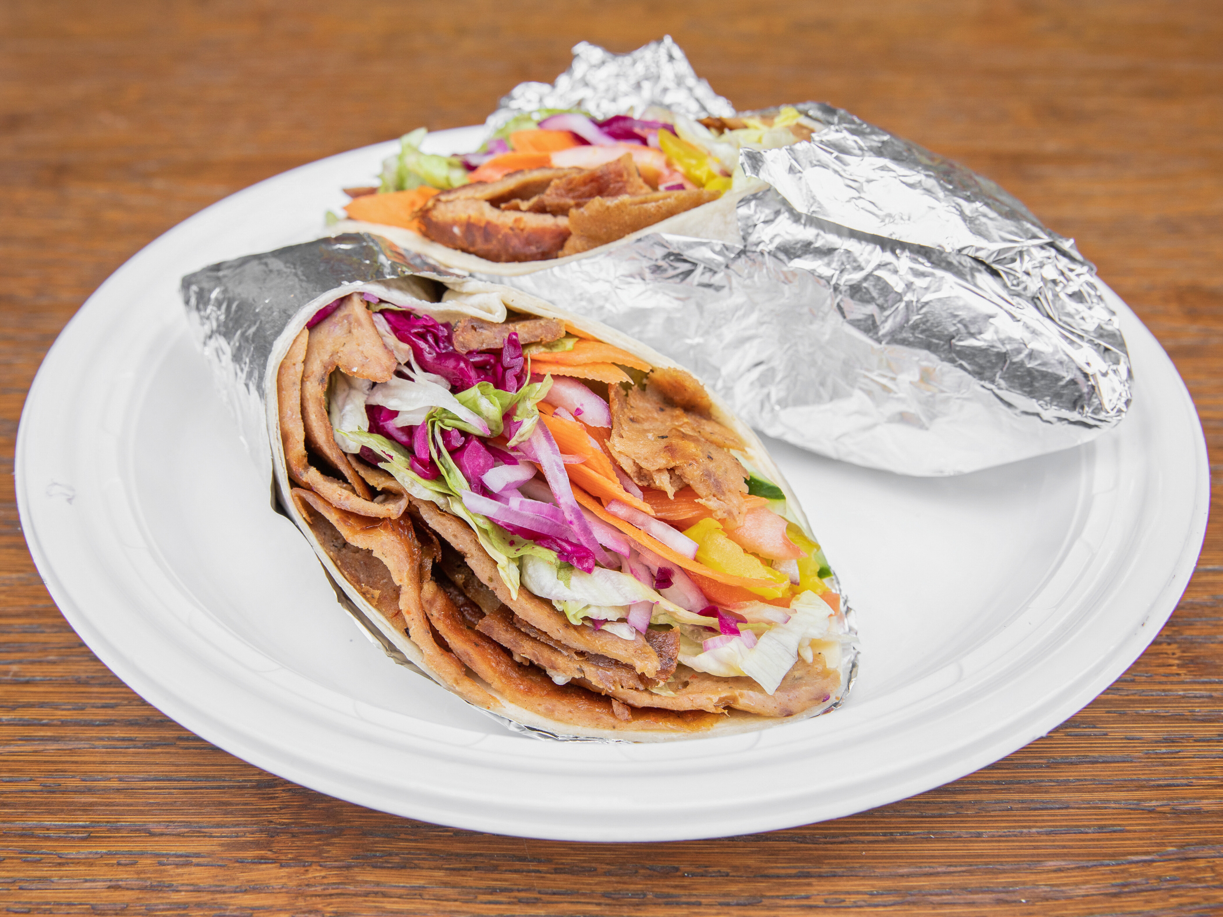 Order Beef Doner Wrap food online from Berlin Doner store, New York on bringmethat.com