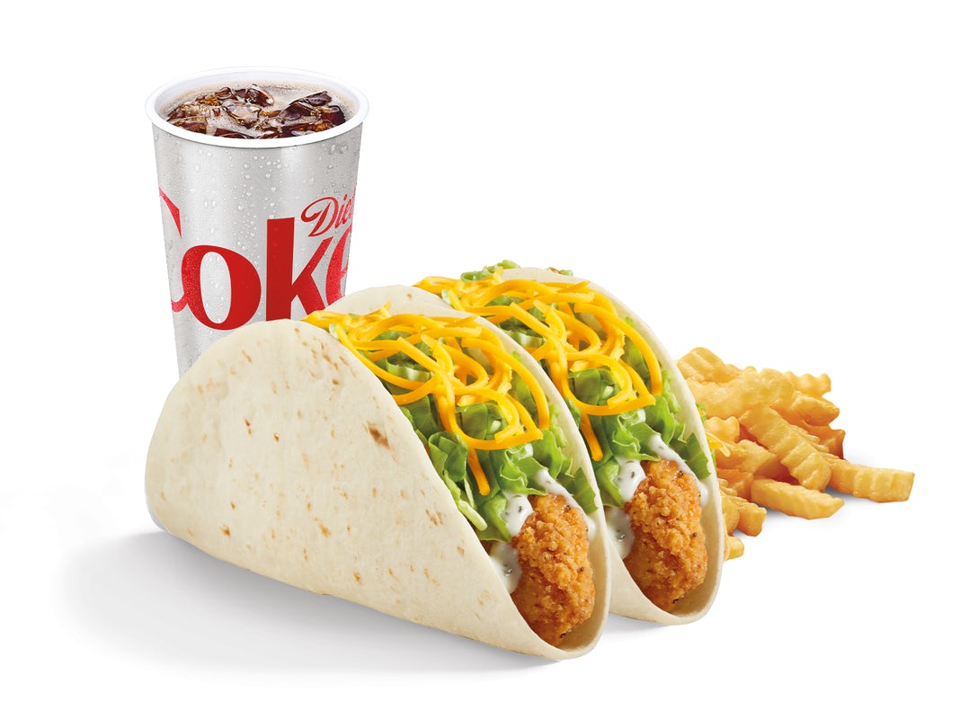 Order Crispy Chicken Taco Meal food online from Del Taco store, Placentia on bringmethat.com