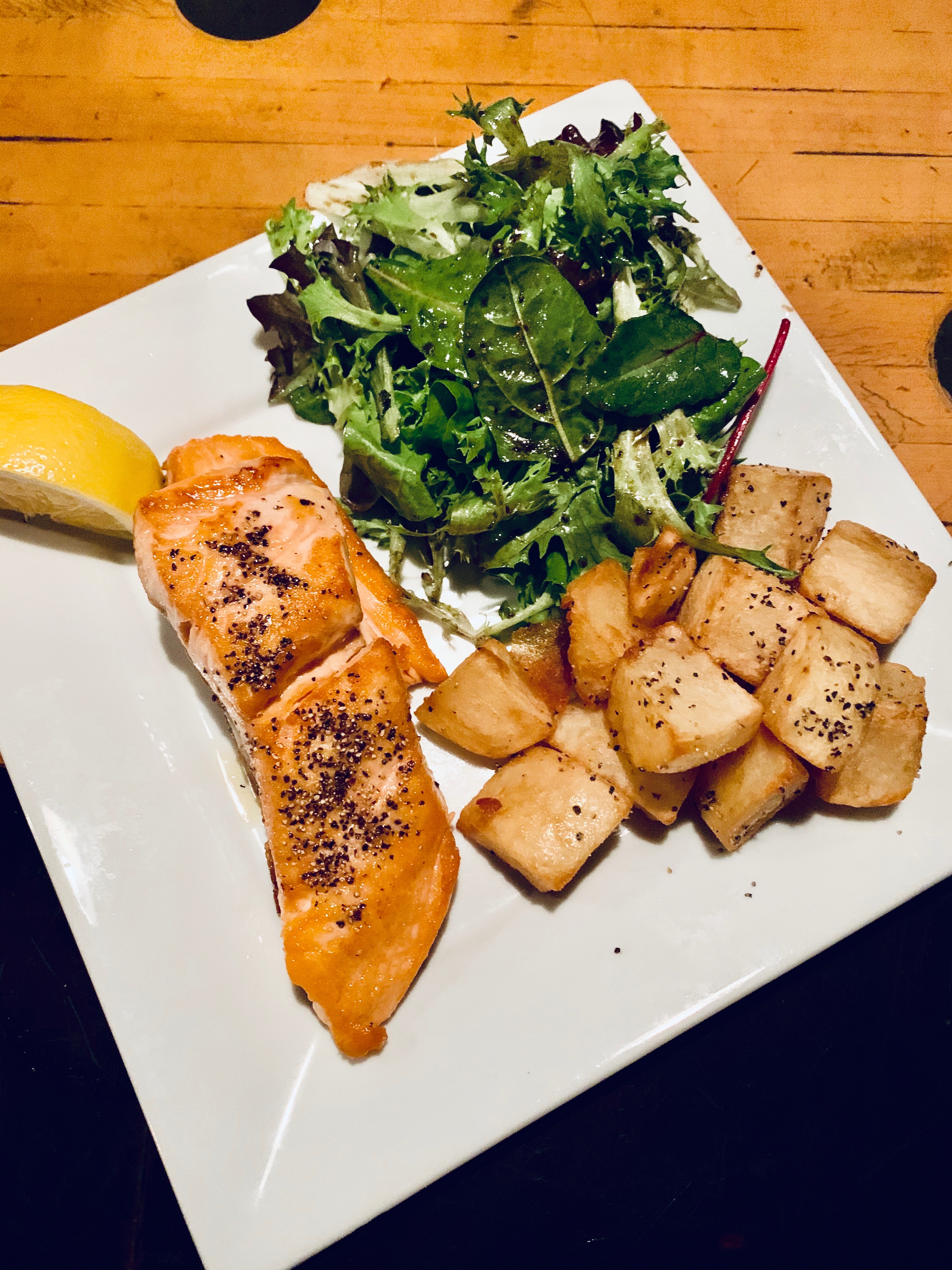 Order Grilled Filet of Salmon food online from Ringolevio store, Brooklyn on bringmethat.com