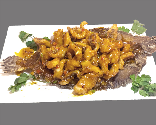 Order Pan Fried Flounder sauce sour and sweet food online from Asian Palace store, Philadelphia on bringmethat.com