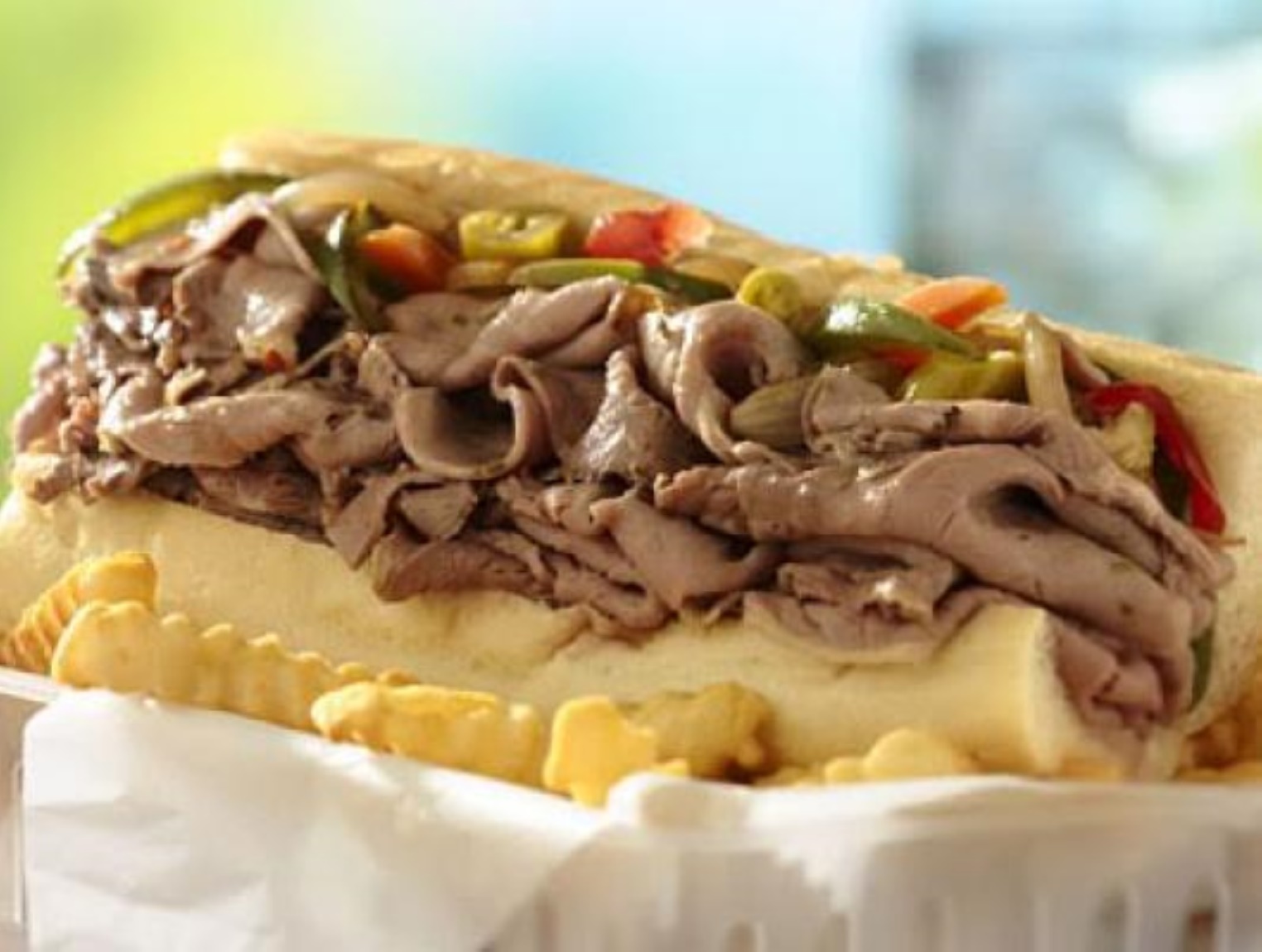 Order Salerno’s Traditional Beef Sandwich food online from Salerno Pizzeria & R.Bar store, Western Springs on bringmethat.com