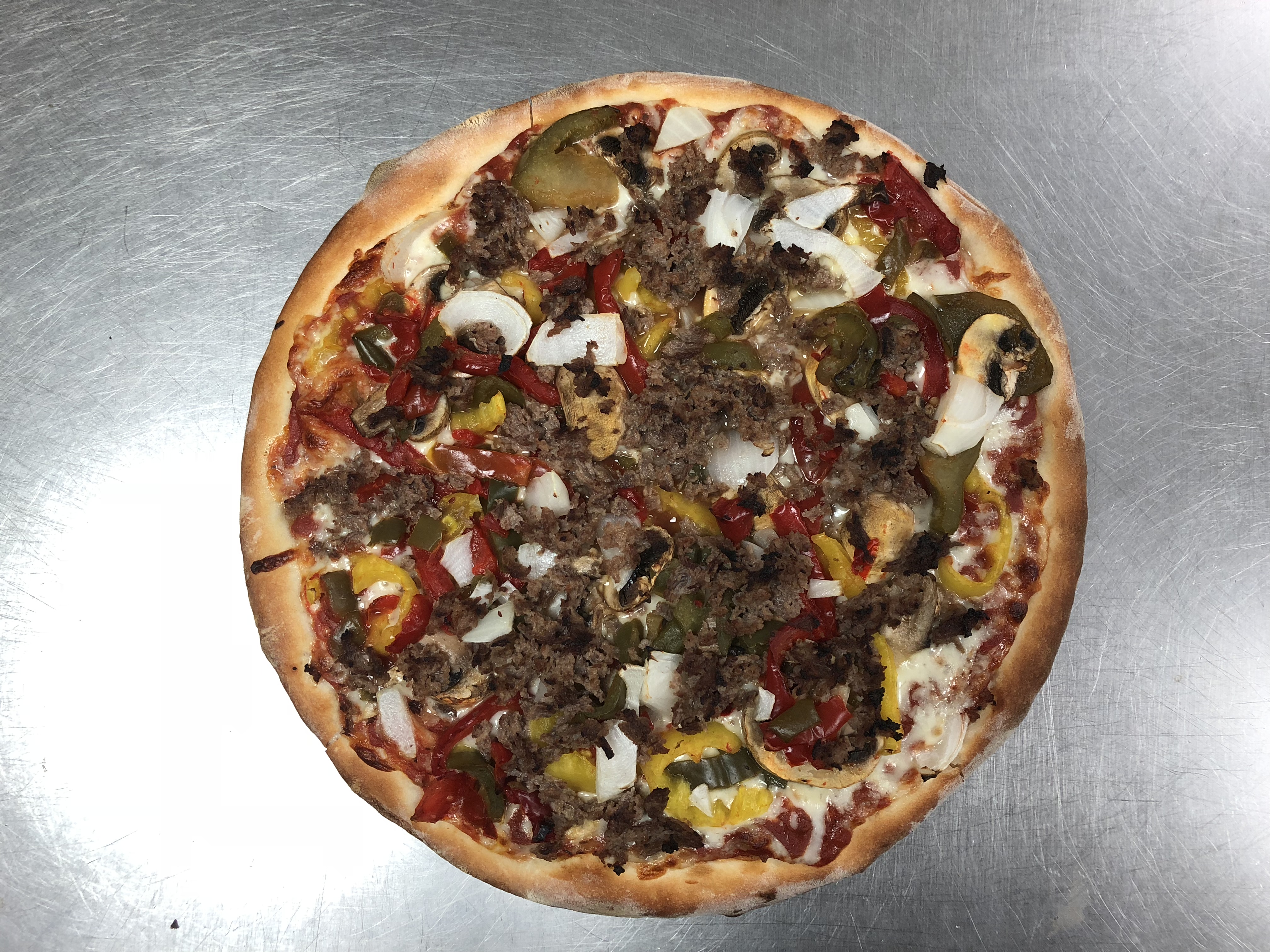 Order Steak Pizza food online from Pie Time store, Rochester on bringmethat.com