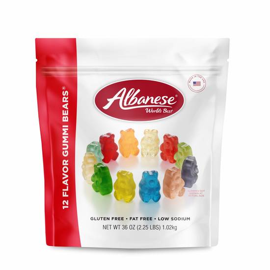 Order Albanese 12 Flavor Gummi Bears, 36 OZ food online from CVS store, MINNEAPOLIS on bringmethat.com