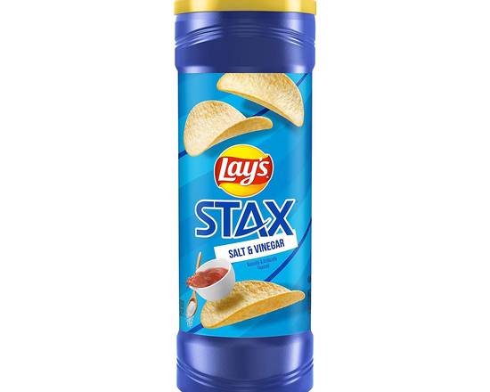 Order Lays Stax Salt & Vinegar 5.5oz food online from Rapid-O Mart store, Chandler on bringmethat.com