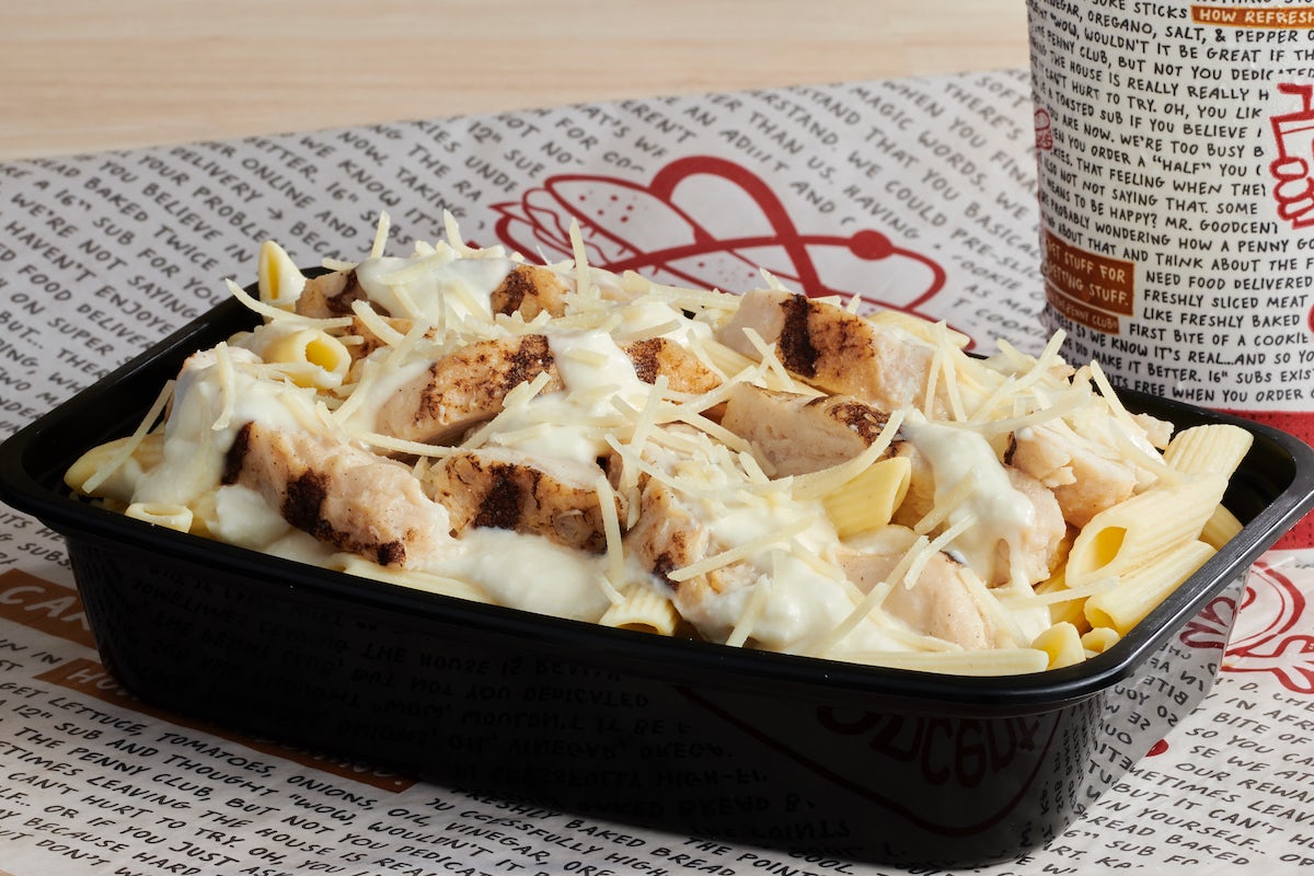Order Chicken Alfredo food online from Mr. Goodcents Subs store, Independence on bringmethat.com