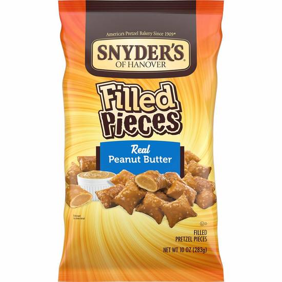 Order Snyder's - Filled Pieces - Peanut Butter food online from IV Deli Mart store, Goleta on bringmethat.com