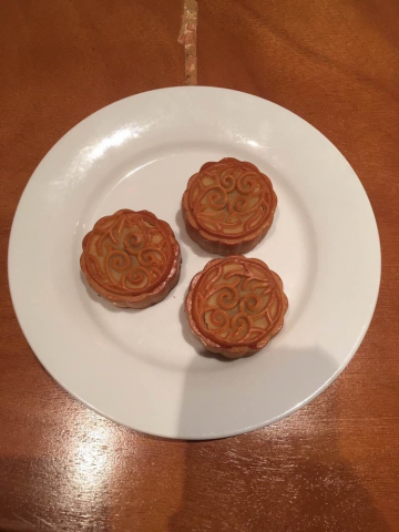 Order D13. Pumpkin Pancake food online from Happy Hot Hunan store, New York on bringmethat.com