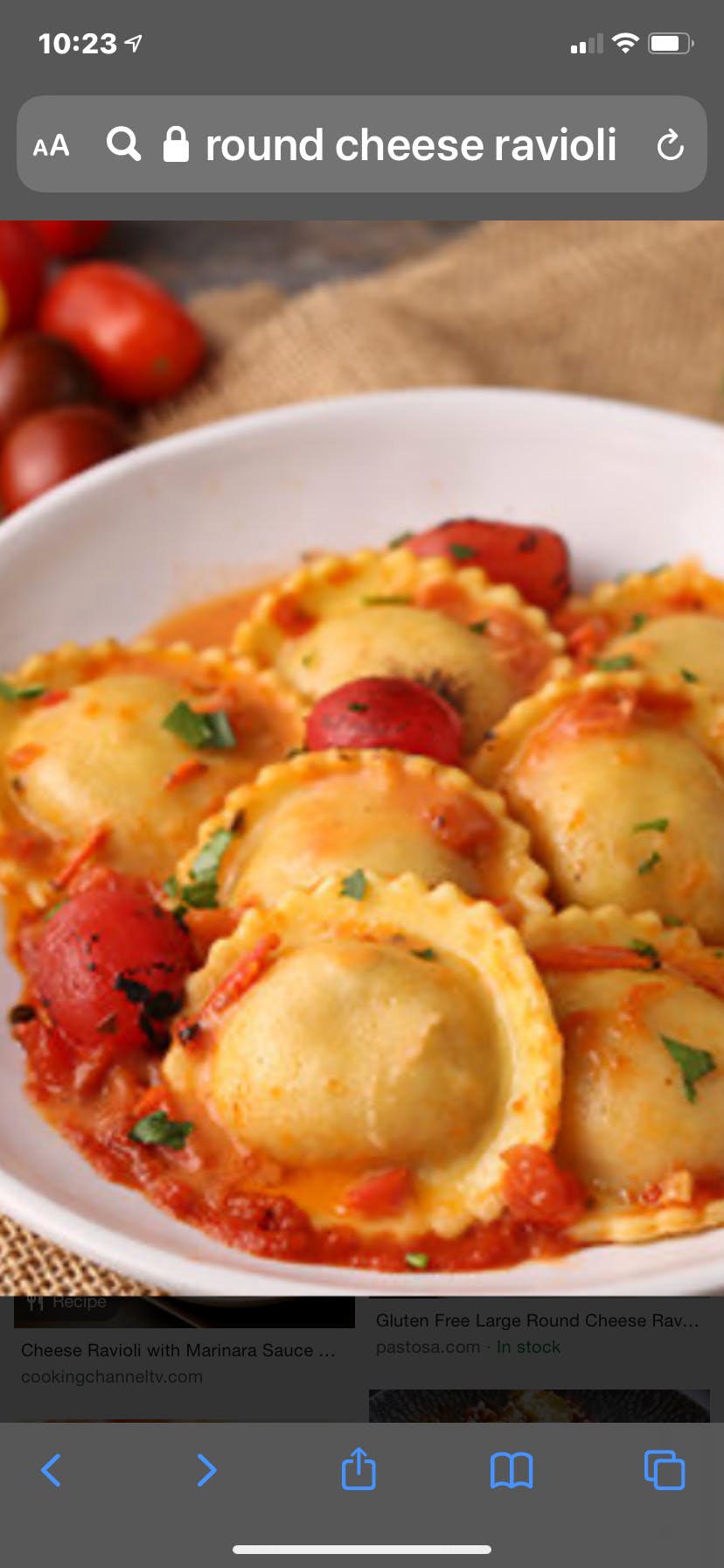 Order Baked Cheese Ravioli Lunch - Lunch food online from Il Forno store, Branchburg on bringmethat.com