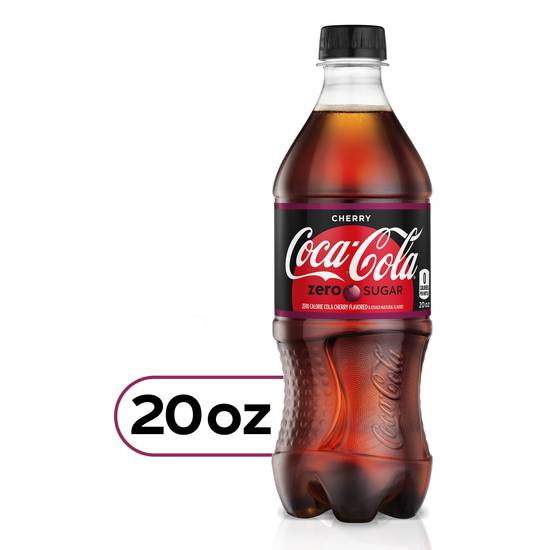 Order Coca-Cola Zero Soda Cherry (20 oz) food online from Rite Aid store, HAMBURG on bringmethat.com