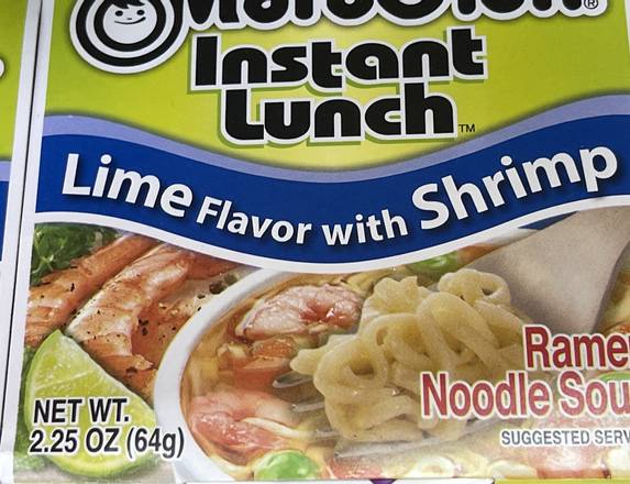 Order Maruchan Instant Lunch Lime Flavor with Shrimp food online from Happy Food Mart store, Atlanta on bringmethat.com