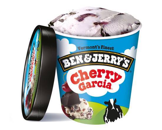 Order Ben & Jerry's Cherry Garcia food online from The Ice Cream Shop Menu Info store, Flagstaff on bringmethat.com