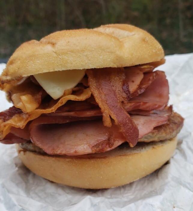 Order Widow Maker Breakfast Sandwich food online from The Hungry Chicken Country Store store, Schenectady on bringmethat.com