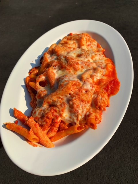 Order Baked Ziti Sicilian food online from Nino's Pizza & Restaurant store, Hillsdale on bringmethat.com