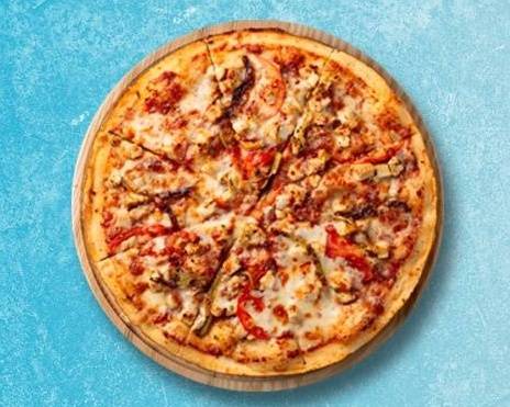 Order 12" SКy BBQ Chicken Pizza food online from Pie In The Sky store, Sacramento on bringmethat.com