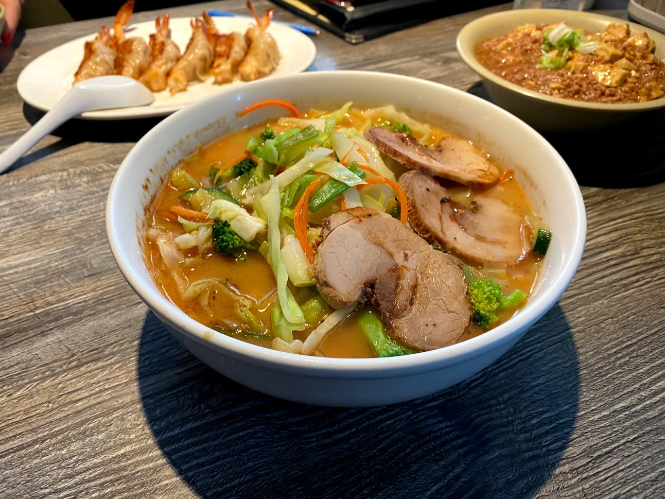 Order Veg Chasyu Soup Noodle food online from Chopstix Too store, San Diego on bringmethat.com