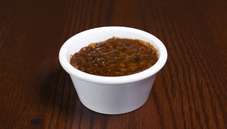 Order House Made BBQ Baked Beans food online from Smokey Bones store, Chesapeake on bringmethat.com