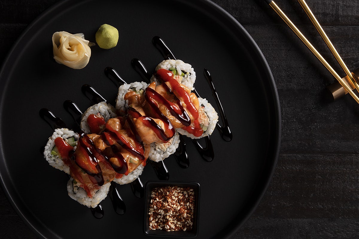 Order Dynamite Roll food online from P.F. Changs China Bistro store, Dublin on bringmethat.com