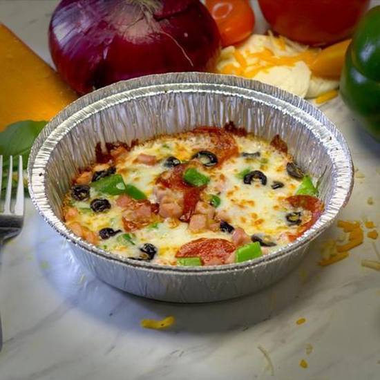 Order Pizza in a Pan (Keto) (Indivdual) food online from Mr. Jim Pizza store, The Colony on bringmethat.com