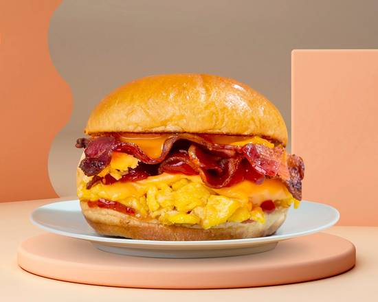 Order Bacon, Egg and Cheese Sandwich food online from Breakfast Beauties store, San Diego on bringmethat.com