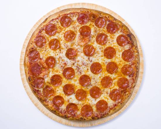 Order Large Thin Crust Pepperoni Pizza food online from John Incredible Pizza Company store, Las Vegas on bringmethat.com