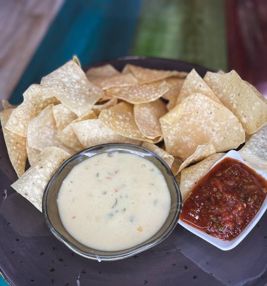 Order Chips and Queso food online from What Crackin Cafe store, Mesa on bringmethat.com