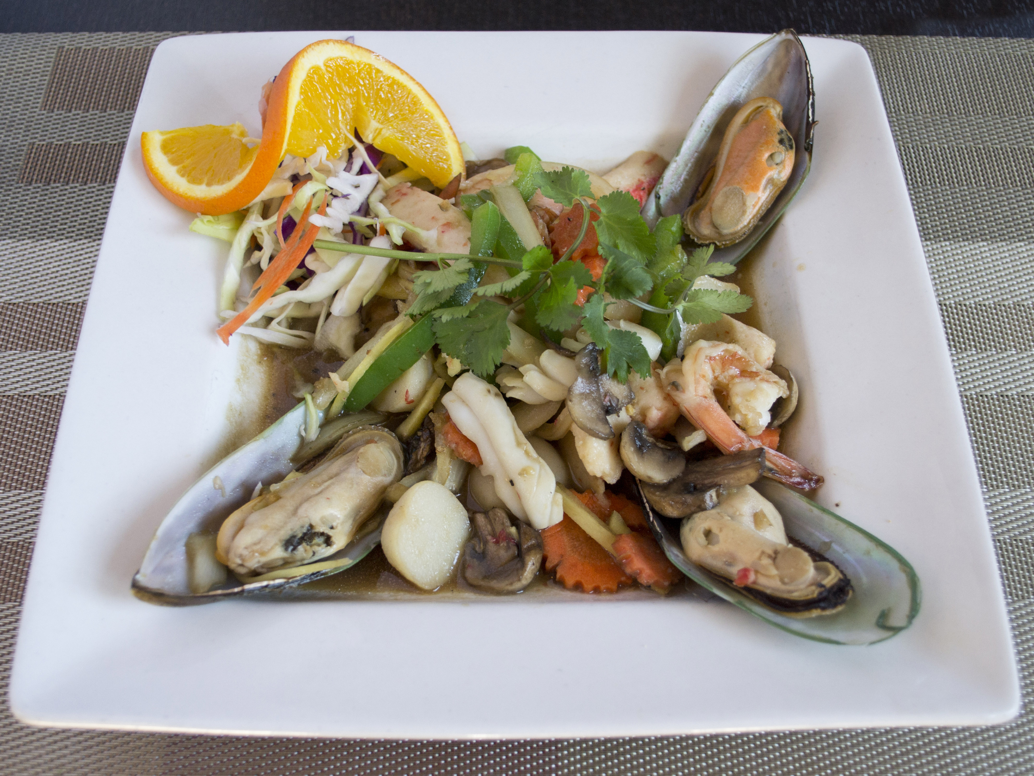 Order 64. Combination Seafood food online from Leela Thai Cuisine store, Santee on bringmethat.com