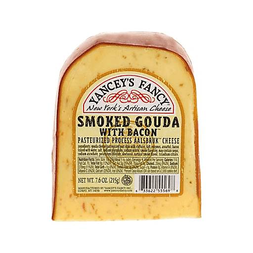 Order Yancey's Smoked Gouda W/Bacon (7.6 OZ) 97078 food online from Bevmo! store, Chico on bringmethat.com