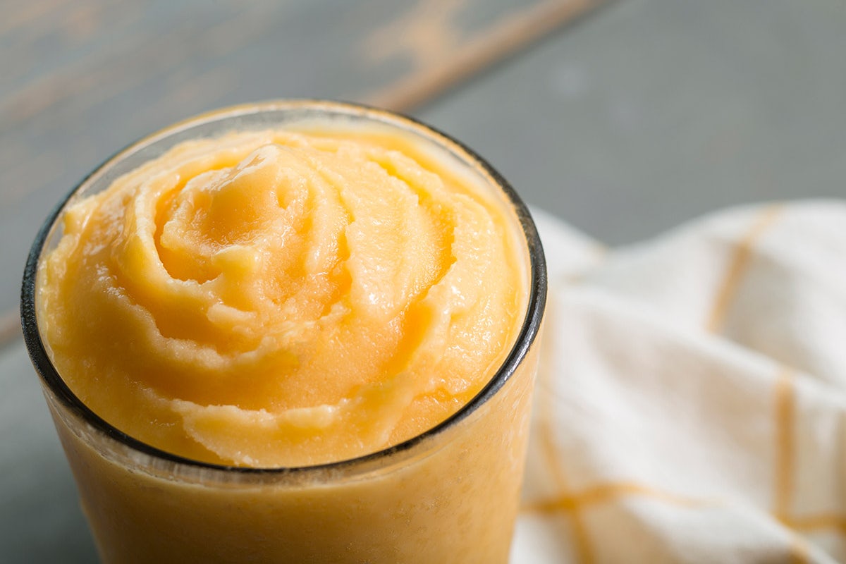Order Mango Tango Smoothie food online from Kneaders Bakery & Cafe store, Chandler on bringmethat.com