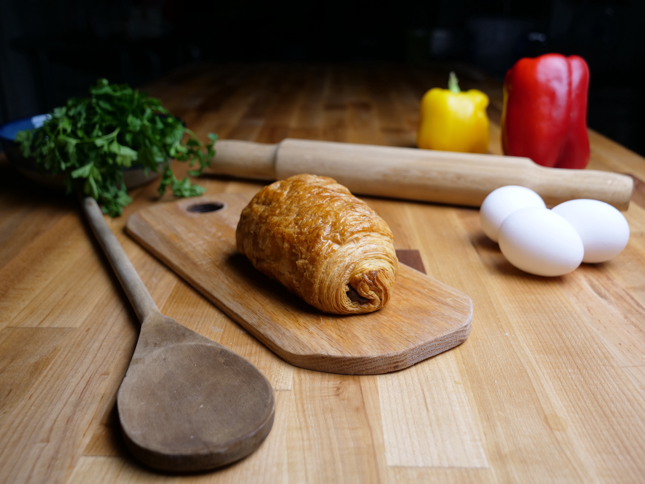 Order Chocolate Croissant food online from Pi bakerie catering store, New York on bringmethat.com