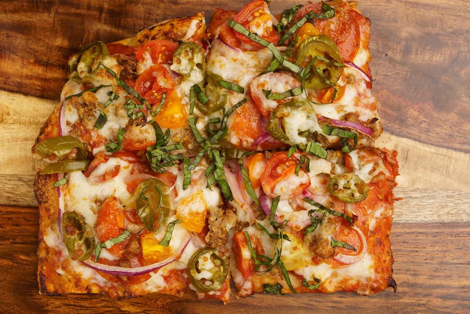 Order Spicy Pizza food online from Piazza Roman Pizza store, Auburn on bringmethat.com